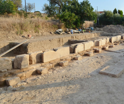 Stoa of the Artemision at Amarynthos (2014)