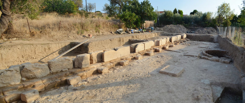 Stoa of the Artemision at Amarynthos (2014)