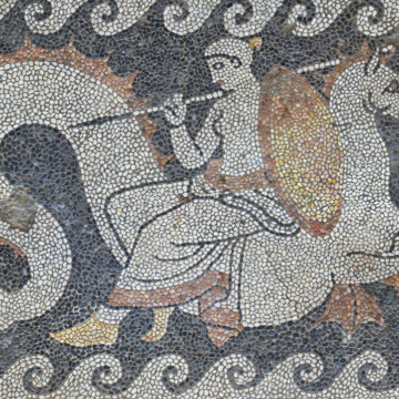 Mosaikenhaus, Hauptandron (4. Jhd. v. Chr.)