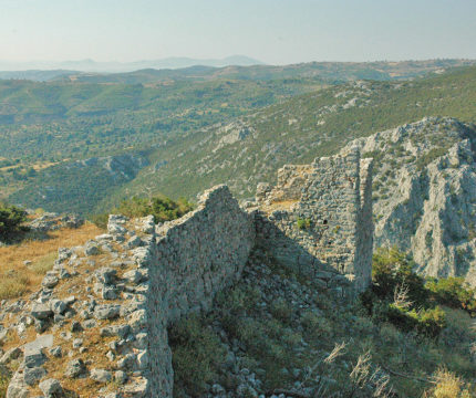 The fortress of Episkopi in Euboea