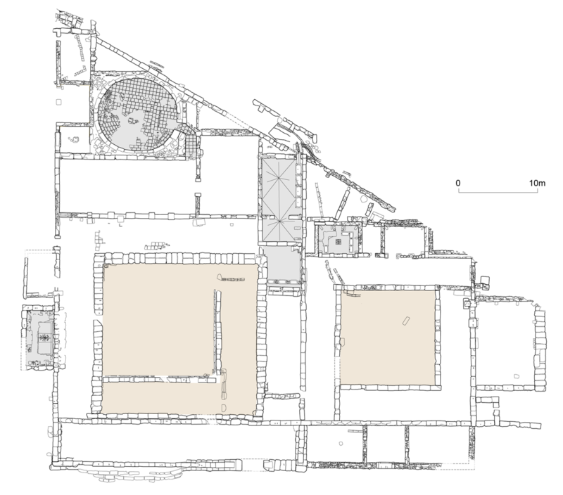 Plan of the Gymnasium of Eretria (2017)