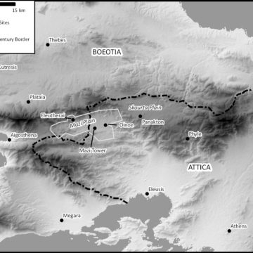 Map of Mazi plain