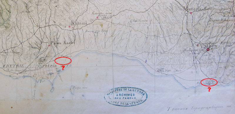 Morea expedition map (1852)