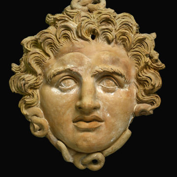 Gorgoneion aus Terrakotta (4. Jhd. v. Chr.)