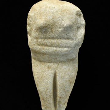 Kykladisches Idol (Eretria, 2500 v. Chr.)