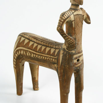 Terracotta figurine of a Centaur (Lefkandi, 9th. c. BC)