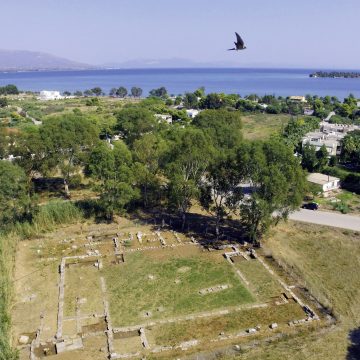 Vue aérienne de la Palestre sud