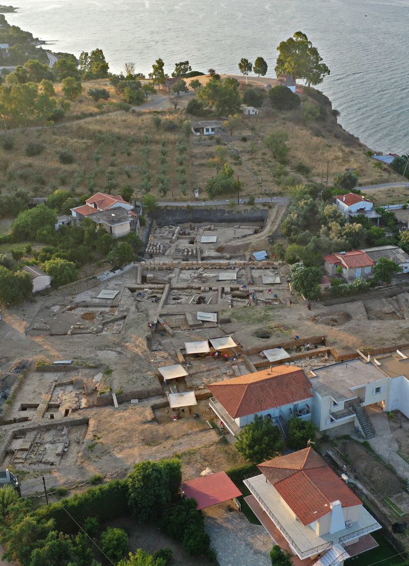 Sanctuary of Artemis at Amarynthos on Euboea