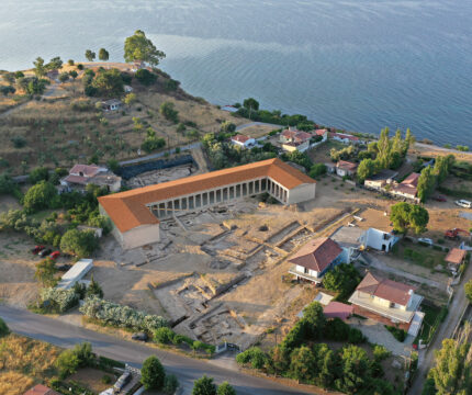 Le chantier du sanctuaire d'Artémis Amarysia à Amarynthos