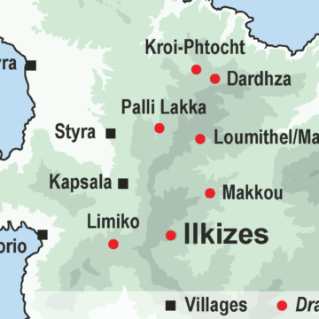 Map of drakospita