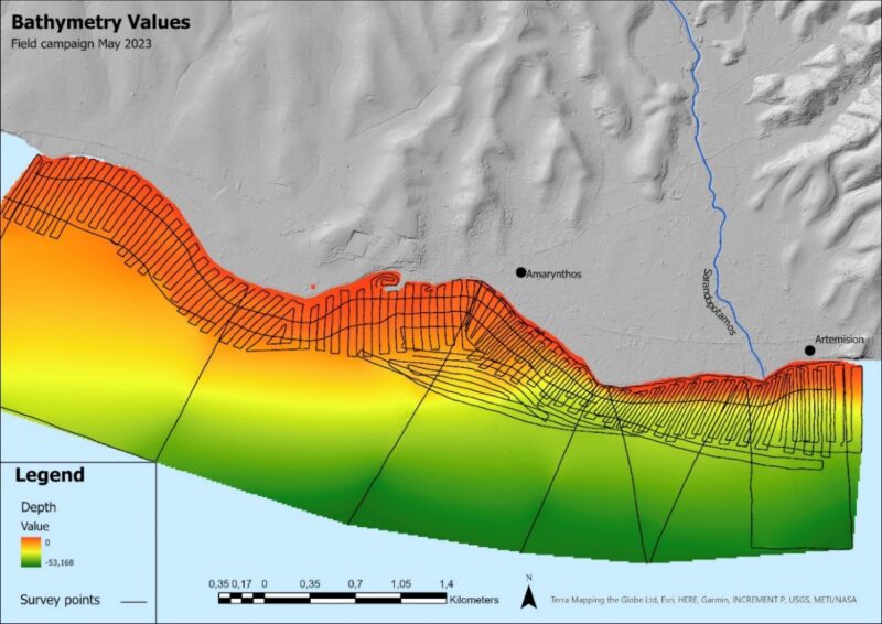 Bathymetric survey 2023