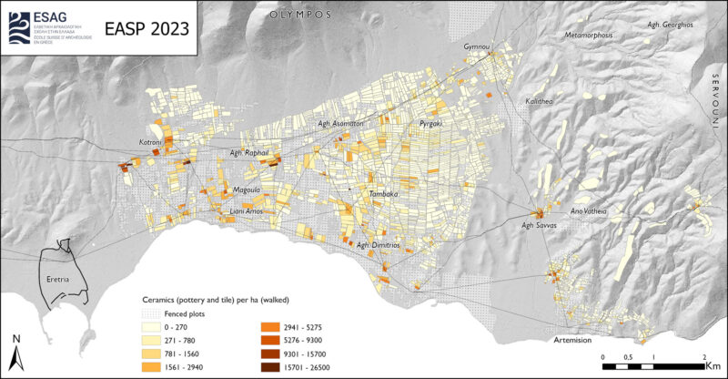EASP survey: ceramic and tile densities (2021-2023)