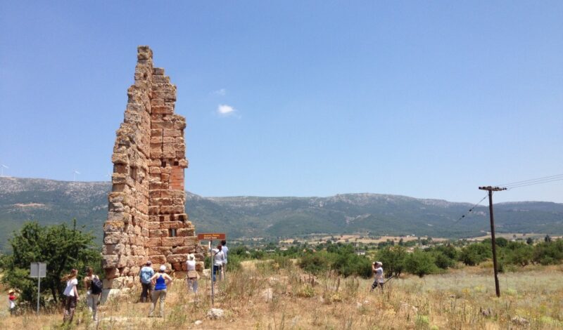 The Mazi Tower, seen from the south